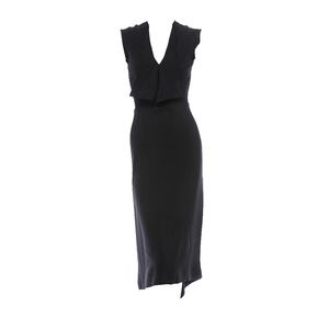 Roland Mouret Special Piece Black Dress